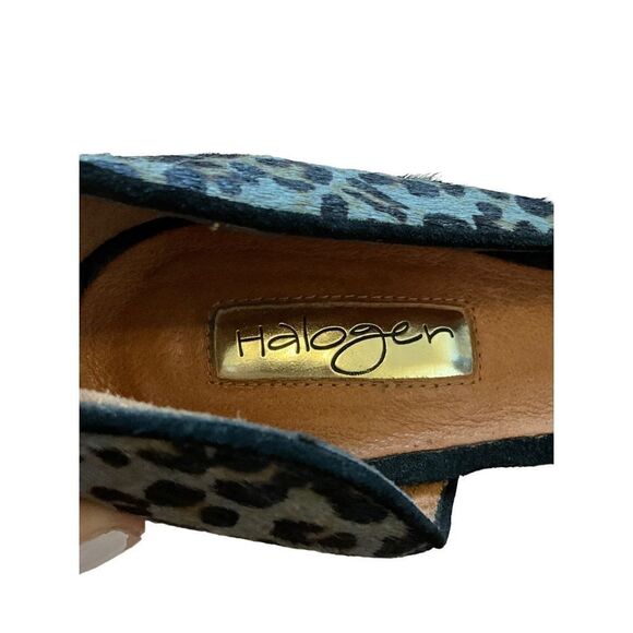 Halogen CalfHair Animal Print Leather Pumps - Picture 7 of 15